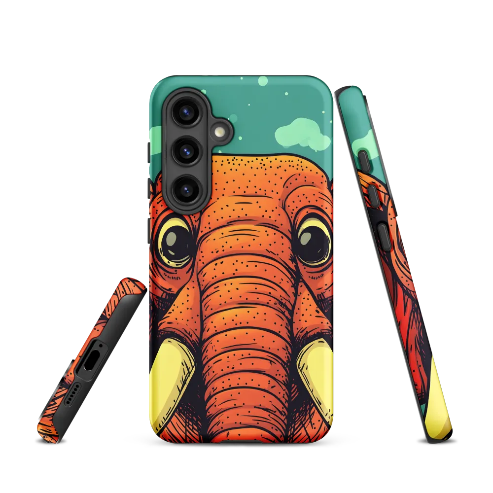 Whimsical Majesty: The Playful Elephant