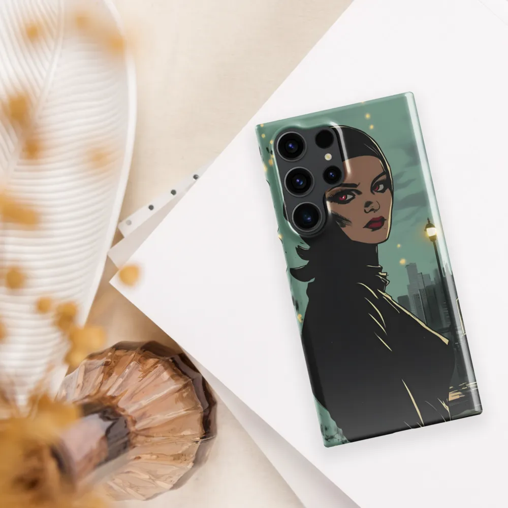 Shadows of Intrigue | Phone Case |  S23 Ultra | Snap Case | Glossy