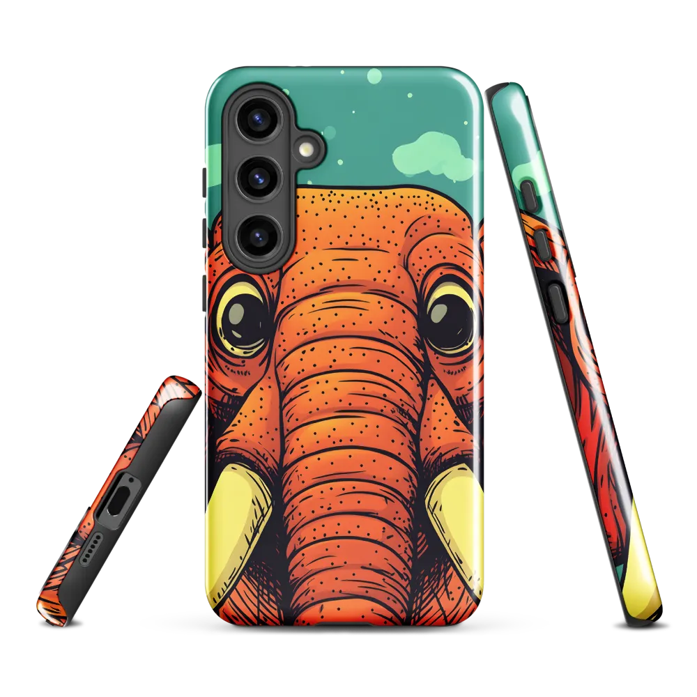 Whimsical Majesty: The Playful Elephant