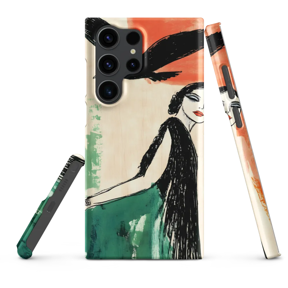 Elegance in Flight | Phone Case |  S23 Ultra | Snap Case | Matte