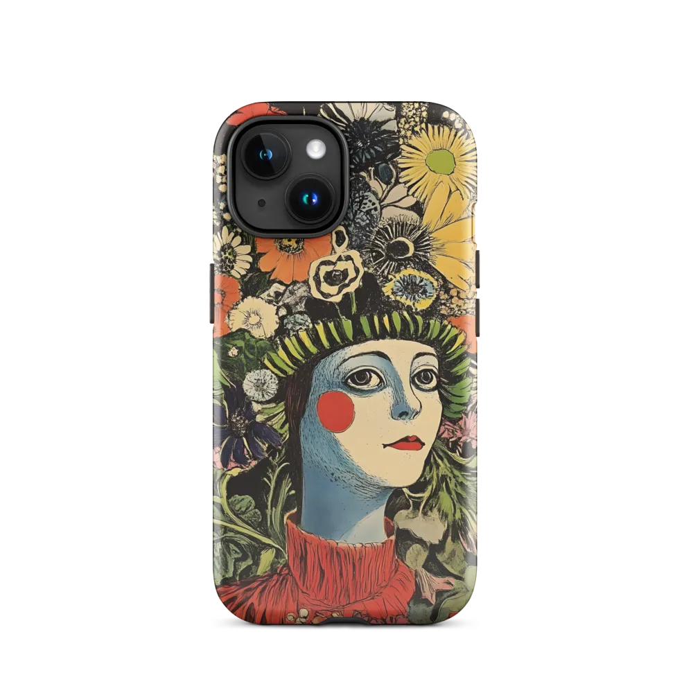 Floral Whimsy: A Portrait of Nature's Embrace