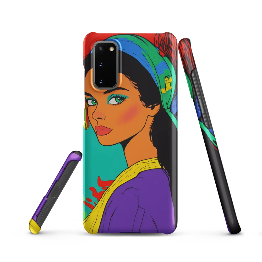 Vibrant Elegance | Phone Case |  S20 | Snap Case | Matte