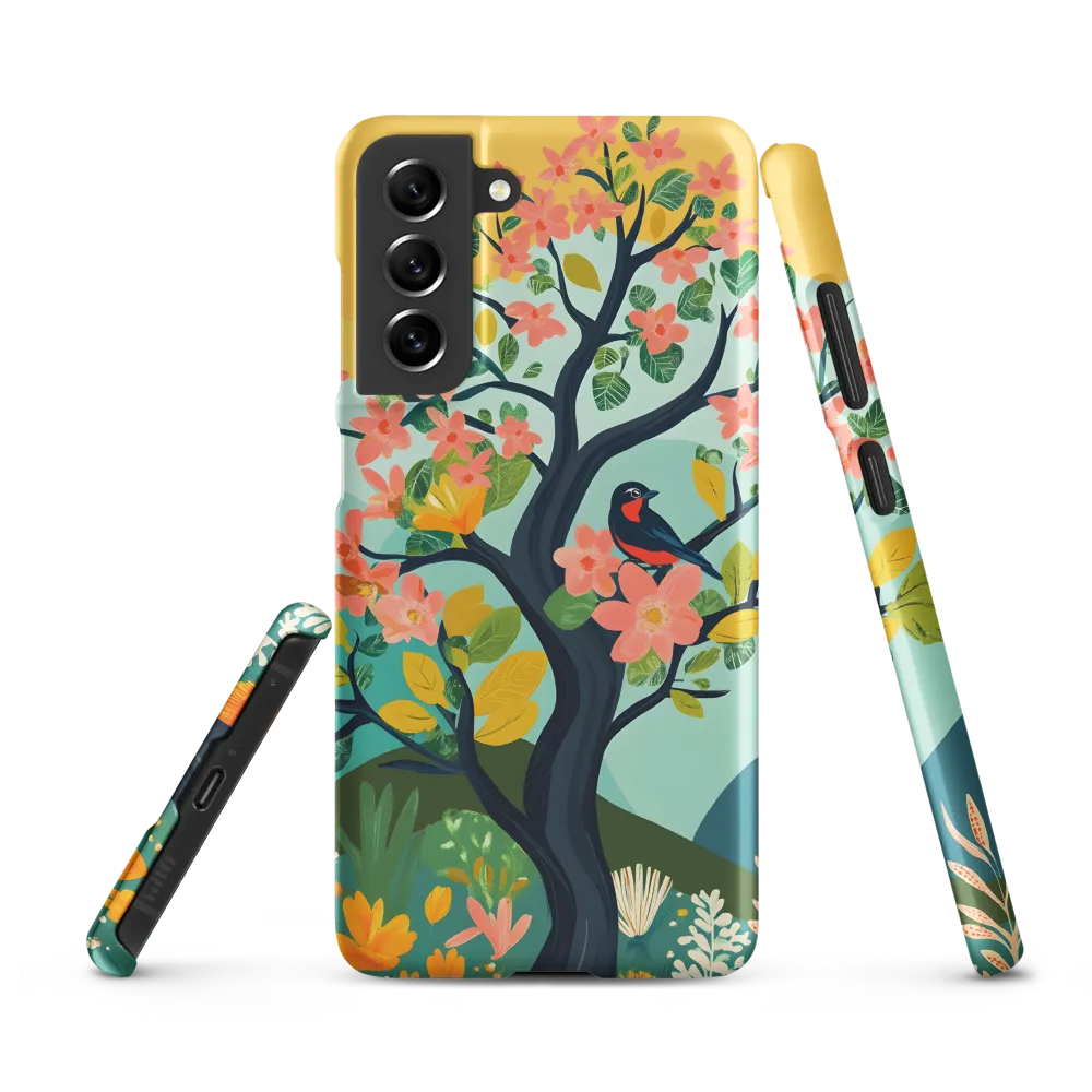 Spring Blossoms: A Serene Encounter