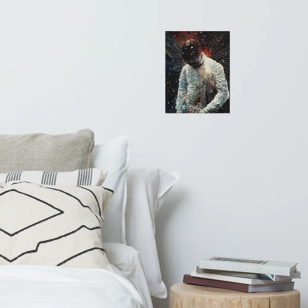Ethereal Astronaut: A Journey Through the Cosmos | Poster | 11″×14″