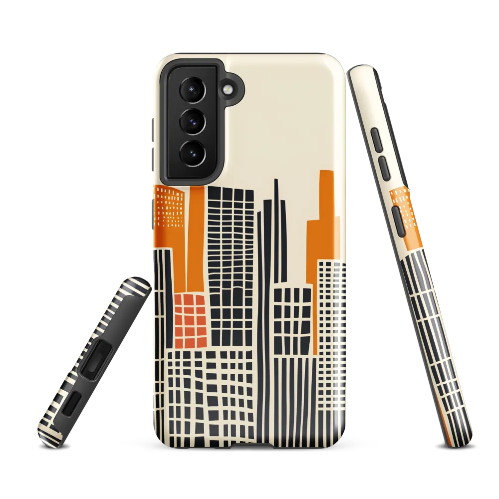 Urban Rhythms: A Graphic Cityscape