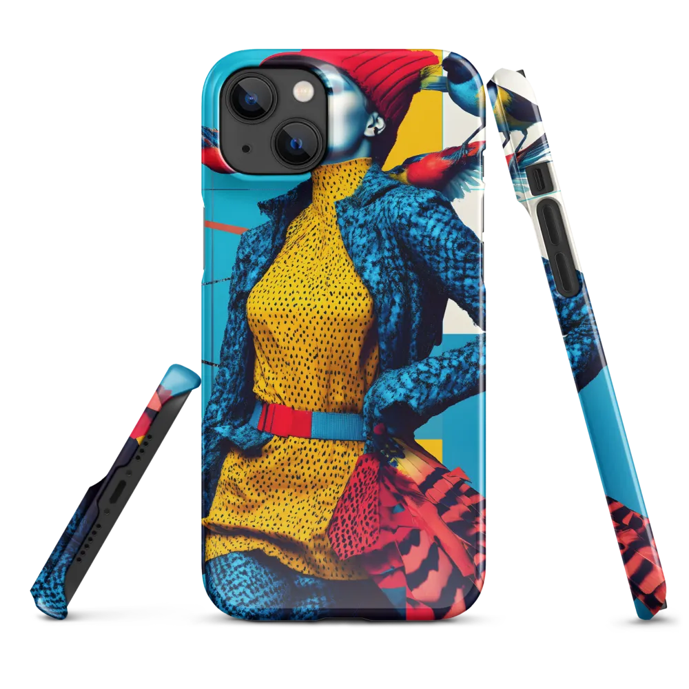 Vibrant Fusion of Nature and Fashion