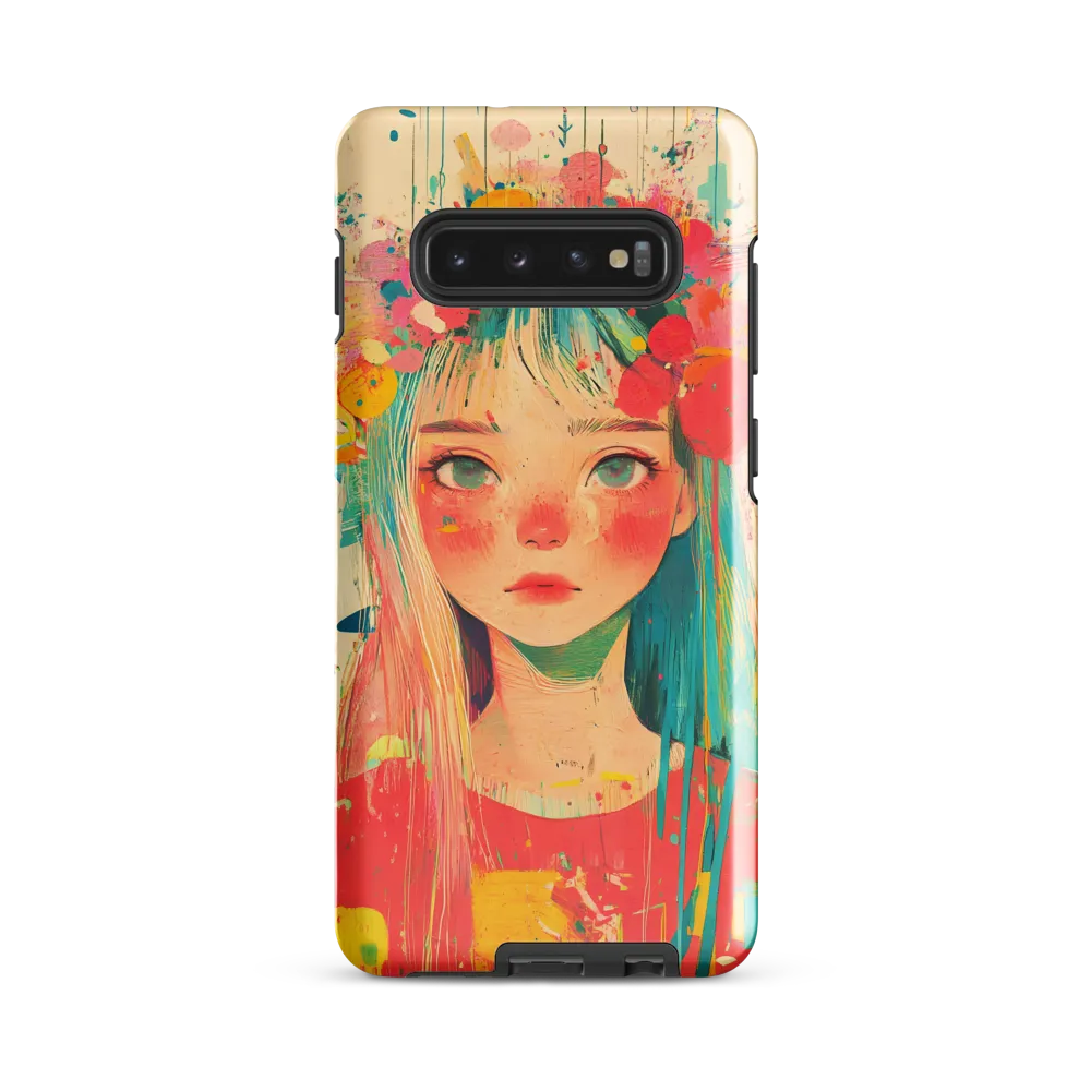 Whimsical Blossom | Phone Case |  S10 Plus | Tough Case | Glossy