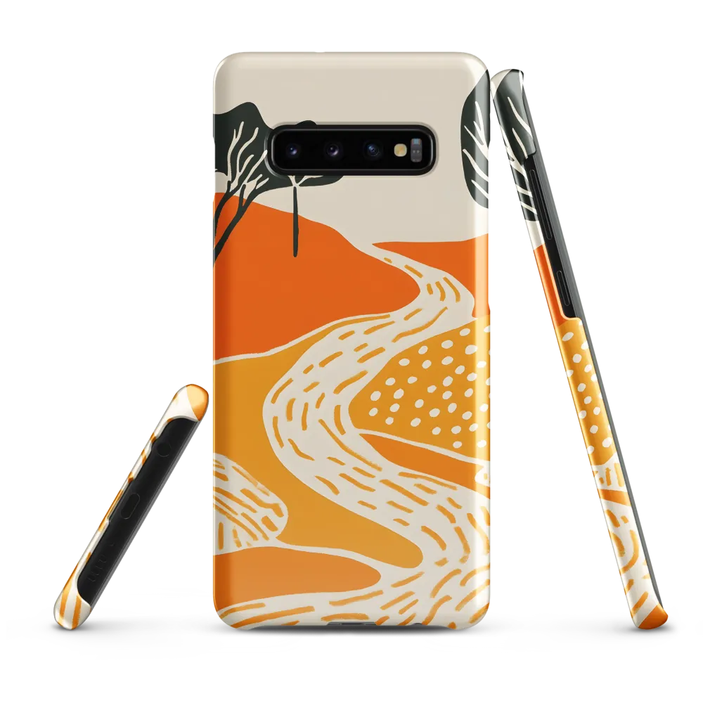 Winding Paths of Color | Phone Case |  S10 Plus | Snap Case | Glossy