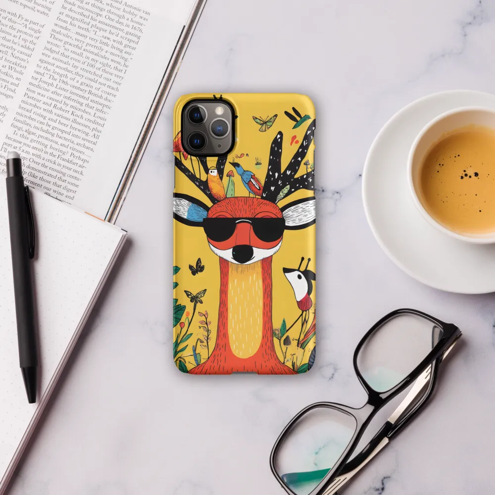 Playful Deer with Sunglasses