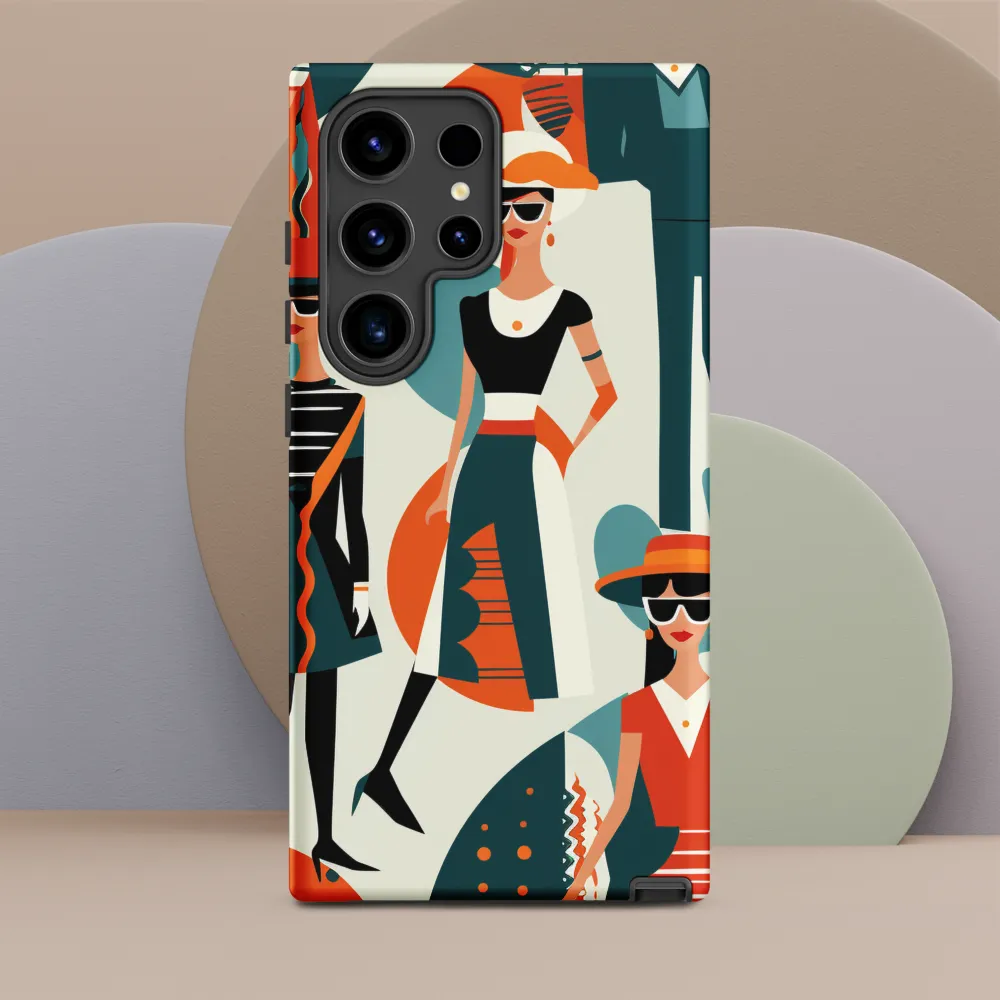 Chic Figures in Pop Art