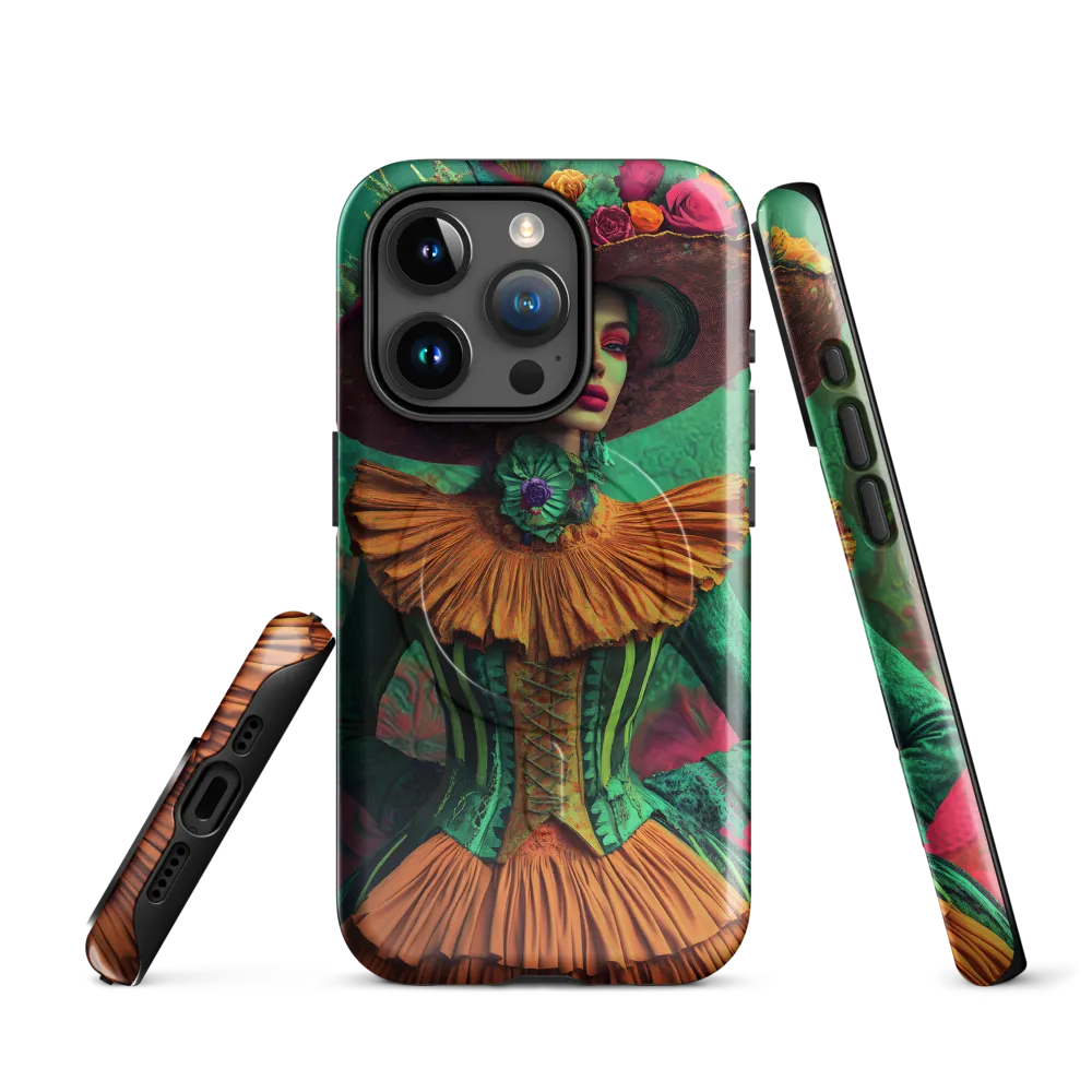 Ethereal Elegance in Color | Phone Case |  15 Pro | MagSafe® Tough Case | Glossy