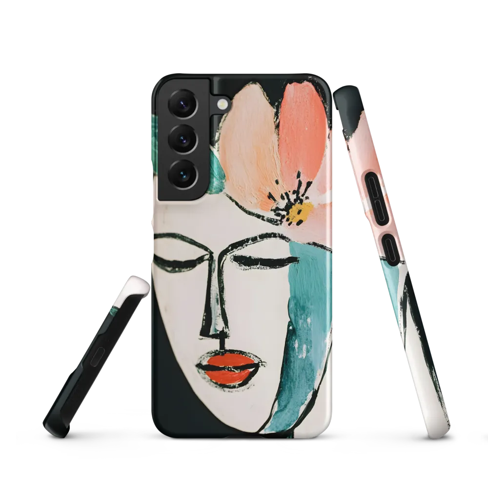 Elegance in Bloom | Phone Case |  S22 | Snap Case | Matte