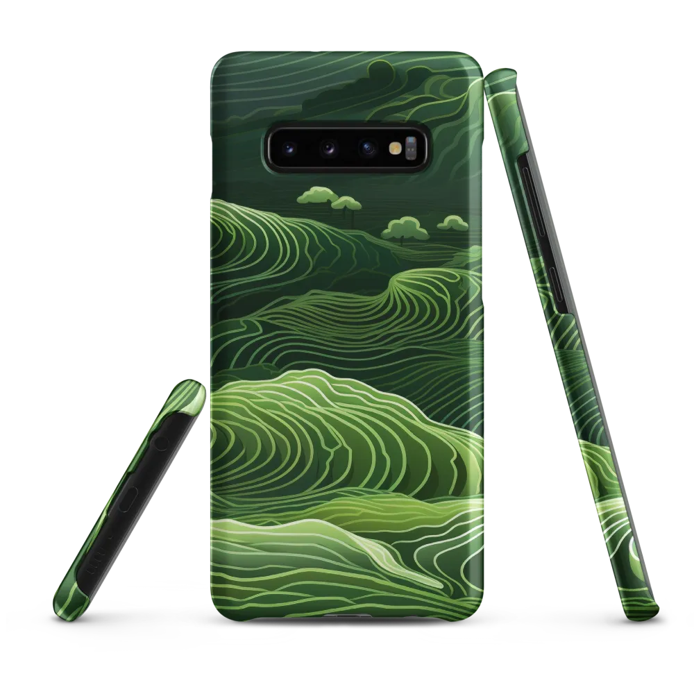 Whispers of Green Hills | Phone Case |  S10 Plus | Snap Case | Matte