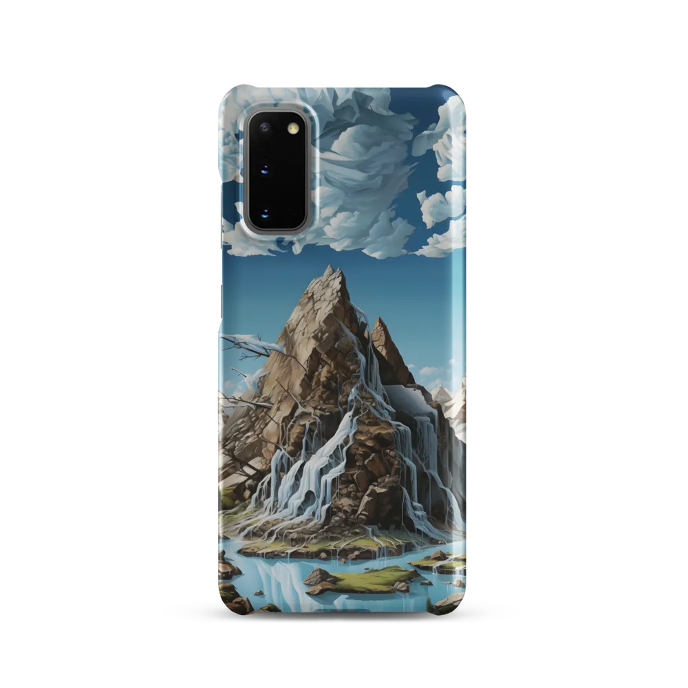 Majestic Cascade: A Mountain Masterpiece