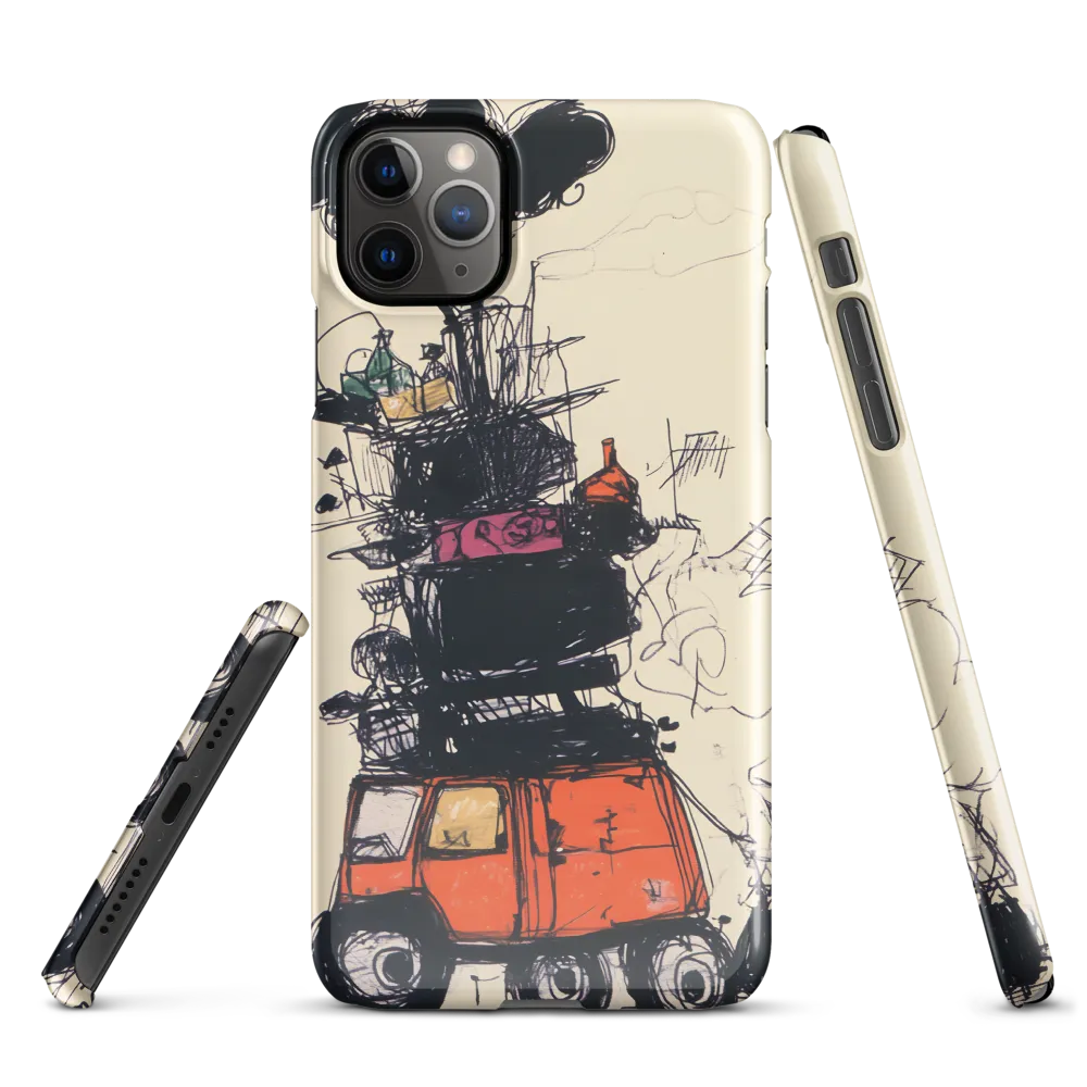 The Whimsical Hauler | Phone Case |  11 Pro Max | Snap Case | Glossy