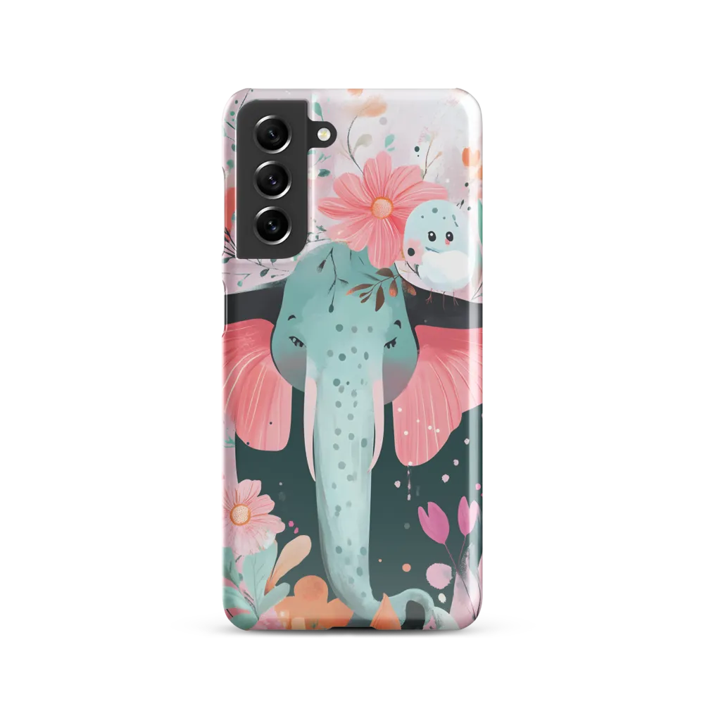 Whimsical Elephant in Bloom