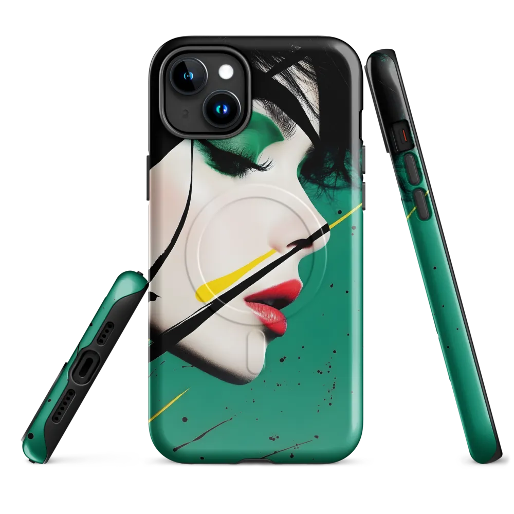 Whispers of Elegance and Boldness | Phone Case |  15 Plus | MagSafe® Tough Case | Glossy