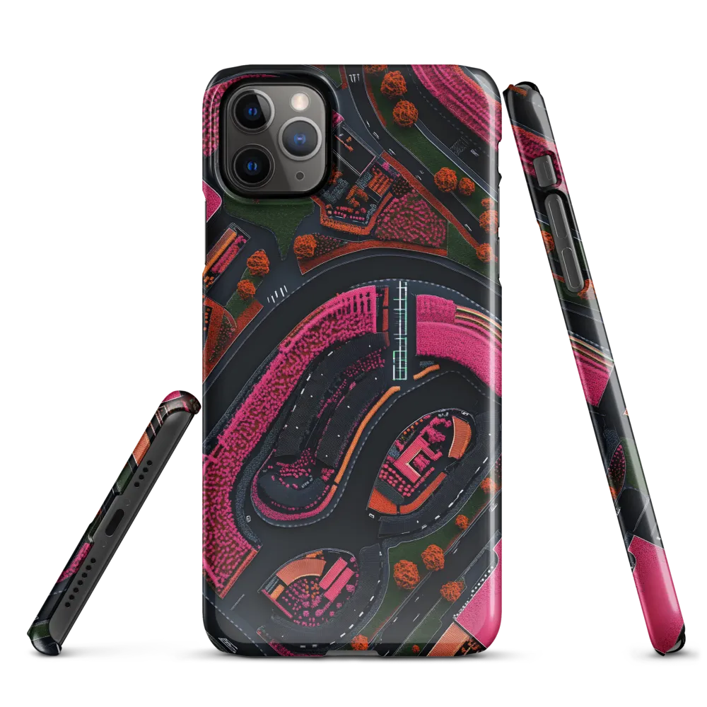 Urban Floral Symphony | Phone Case |  11 Pro Max | Snap Case | Glossy