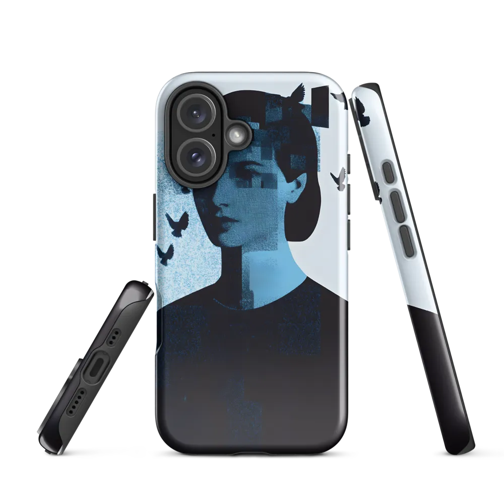 Fragmented Reflections | Phone Case |  16 | Tough Case | Glossy