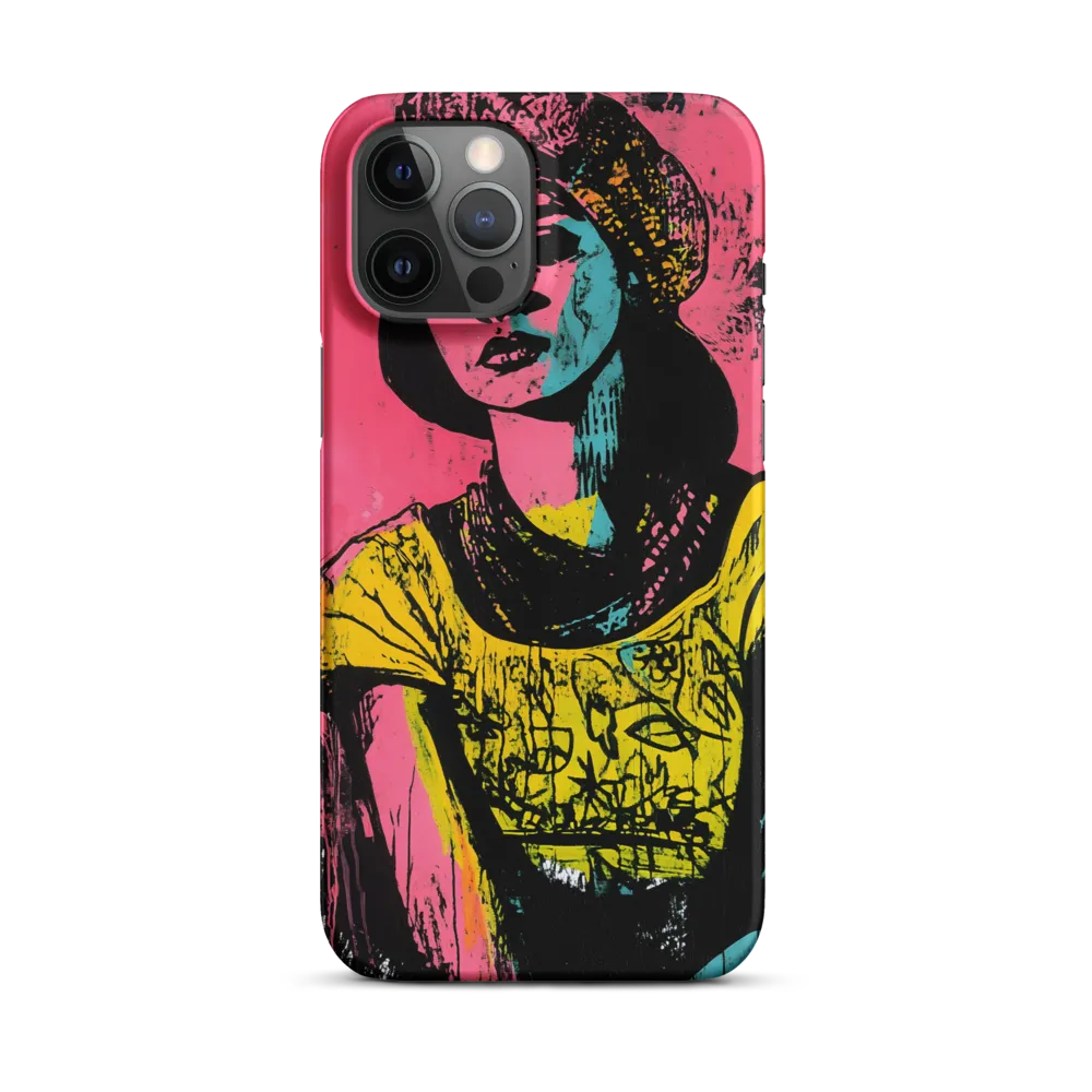 Urban Elegance: A Graffiti Portrait