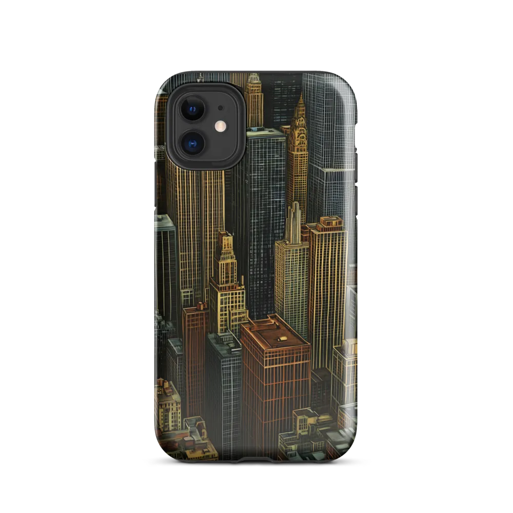 Urban Elegance: A Golden Cityscape