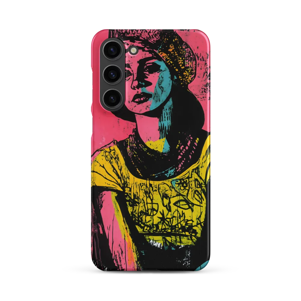 Urban Elegance: A Graffiti Portrait