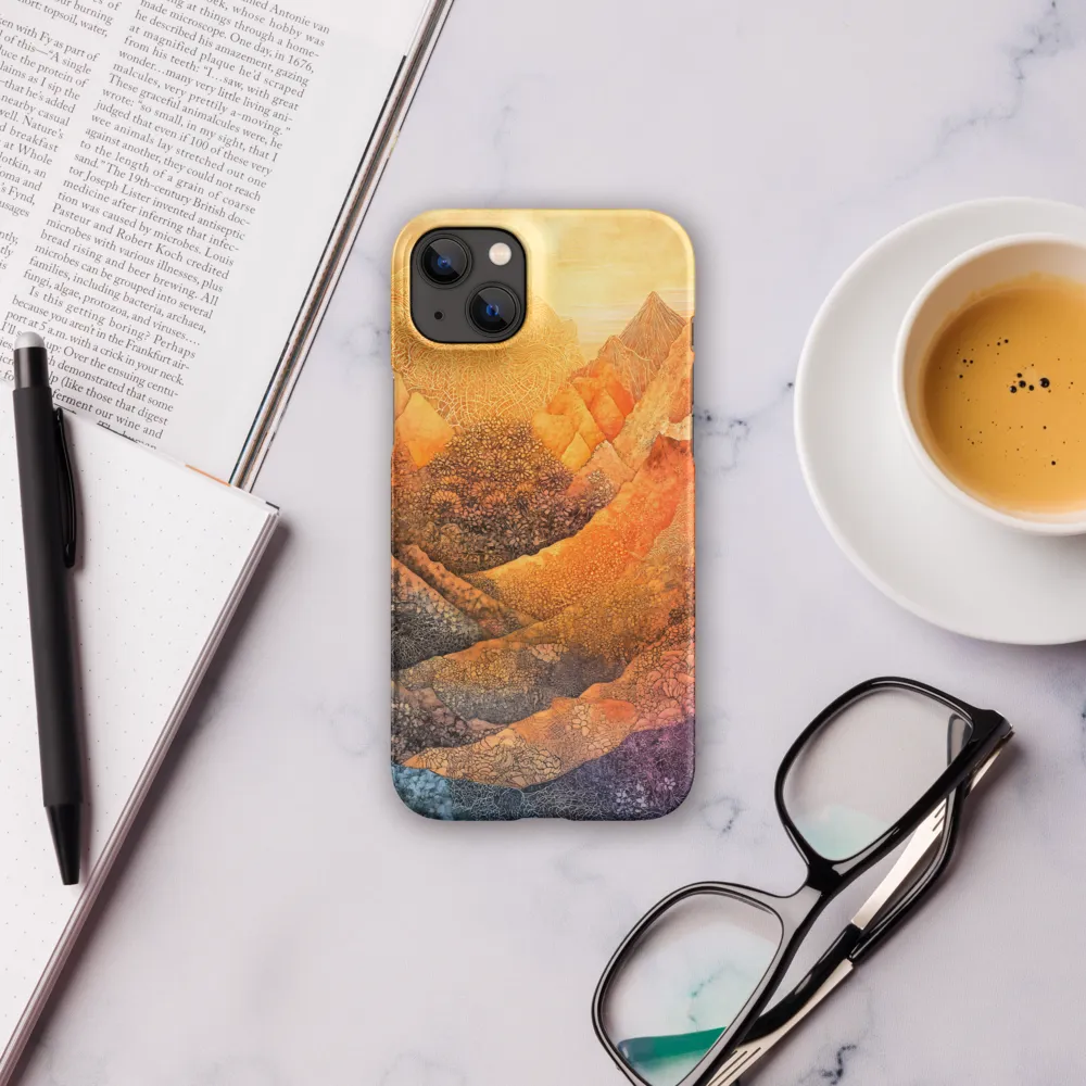 Serene Peaks of Color