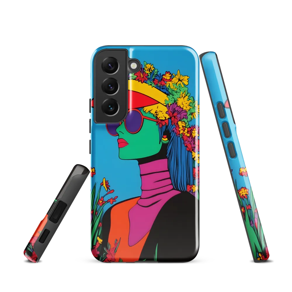 Botanical Elegance | Phone Case |  S22 | Tough Case | Glossy