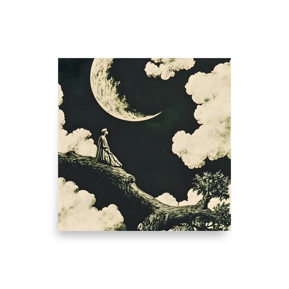 Whispers of the Moon | Poster | 18″×18″