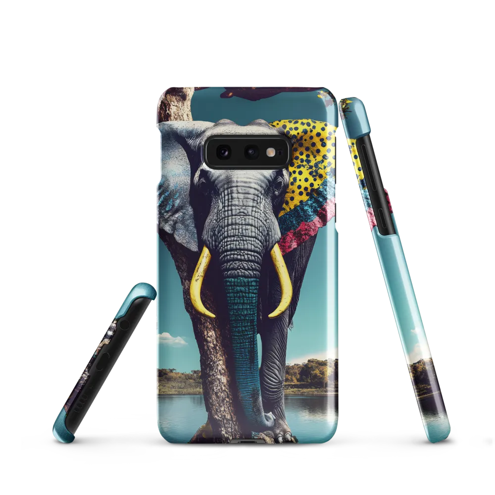 Playful Elegance: The Surreal Elephant