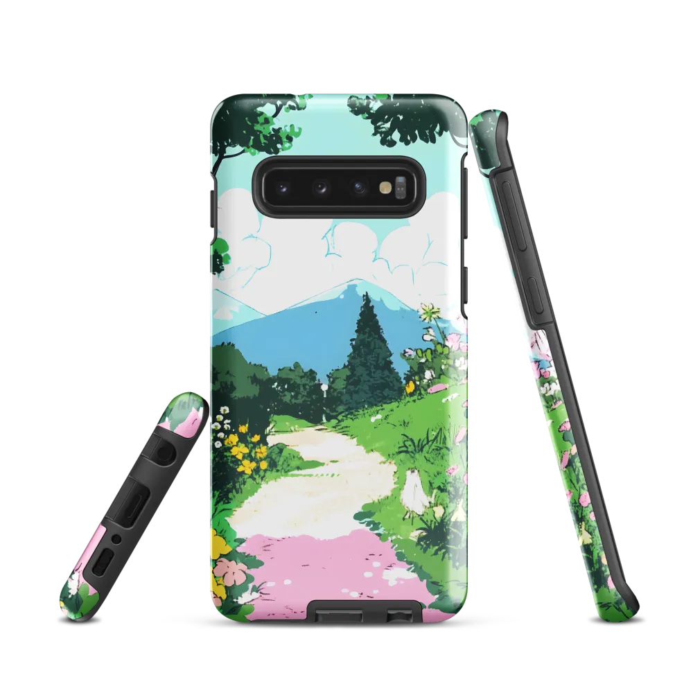 A Serene Journey Through Nature | Phone Case |  S10 | Tough Case | Glossy