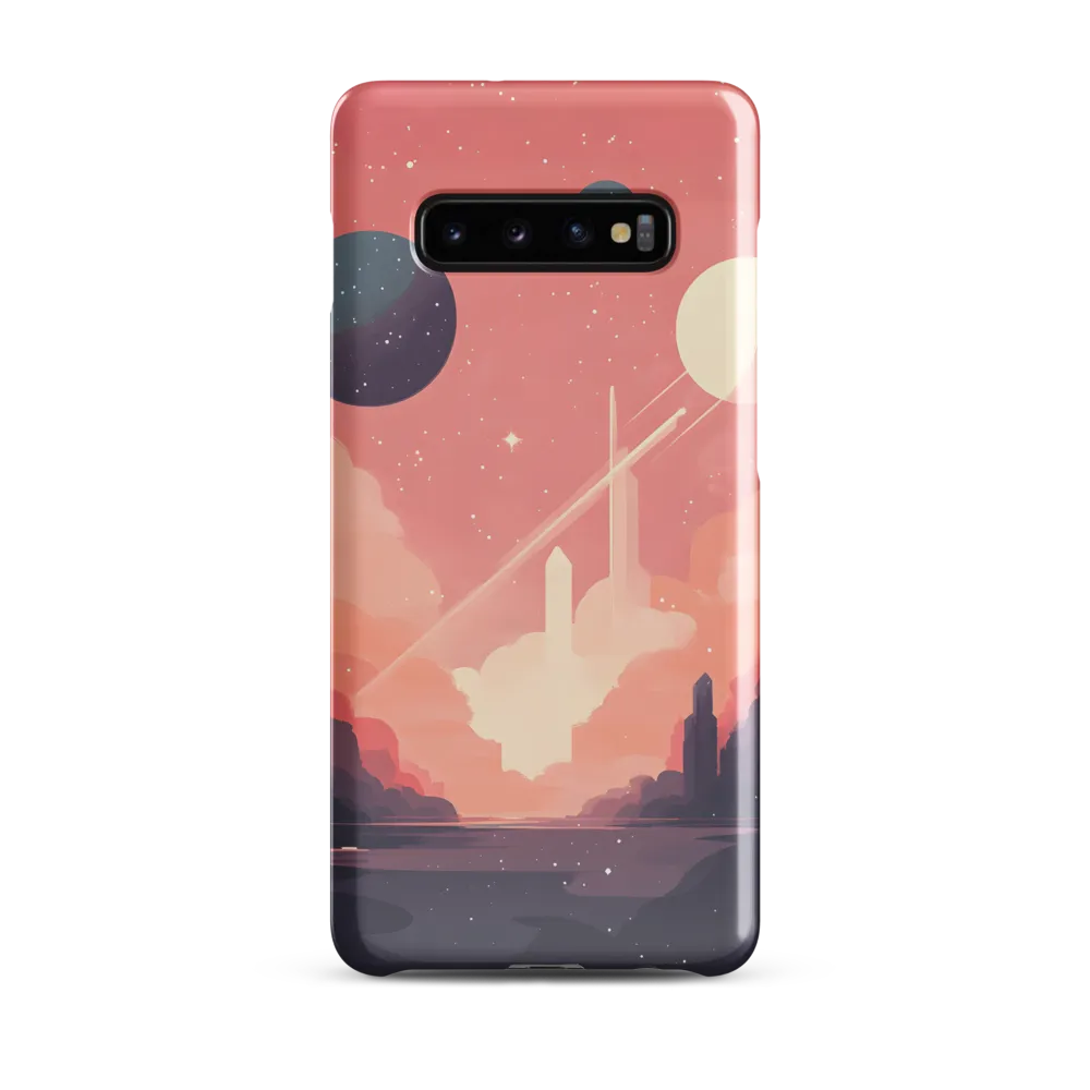 Celestial Serenity | Phone Case |  S10 Plus | Snap Case | Glossy