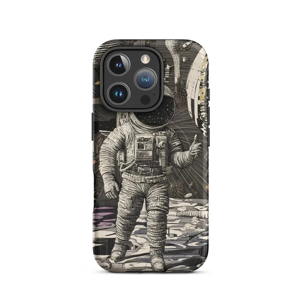 Beyond the Stars: The Astronaut's Voyage | Phone Case |  16 Pro | MagSafe® Tough Case | Matte