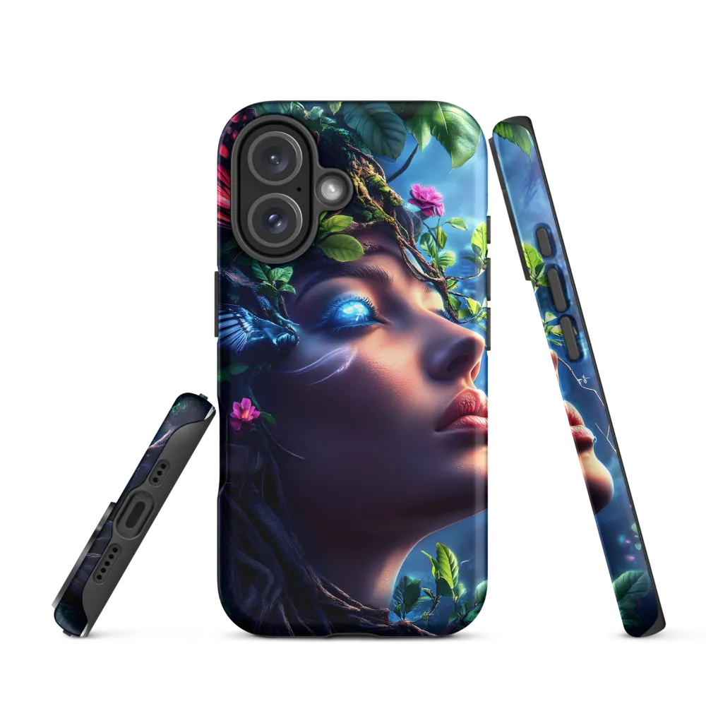 Nature's Enchantment: A Surreal Portrait | Phone Case