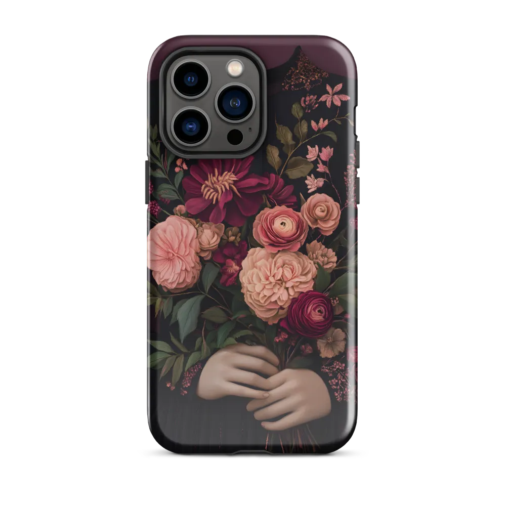 Botanical Elegance | Phone Case |  14 Pro Max | Tough Case | Glossy