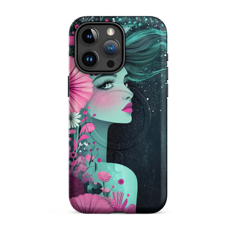 Floral Harmony: Portrait of Serenity