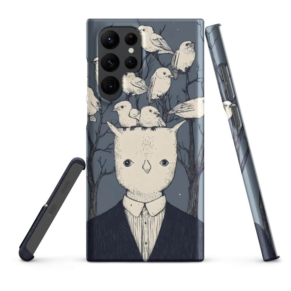 Whispers of the Avian Mind | Phone Case |  S22 Ultra | Snap Case | Matte