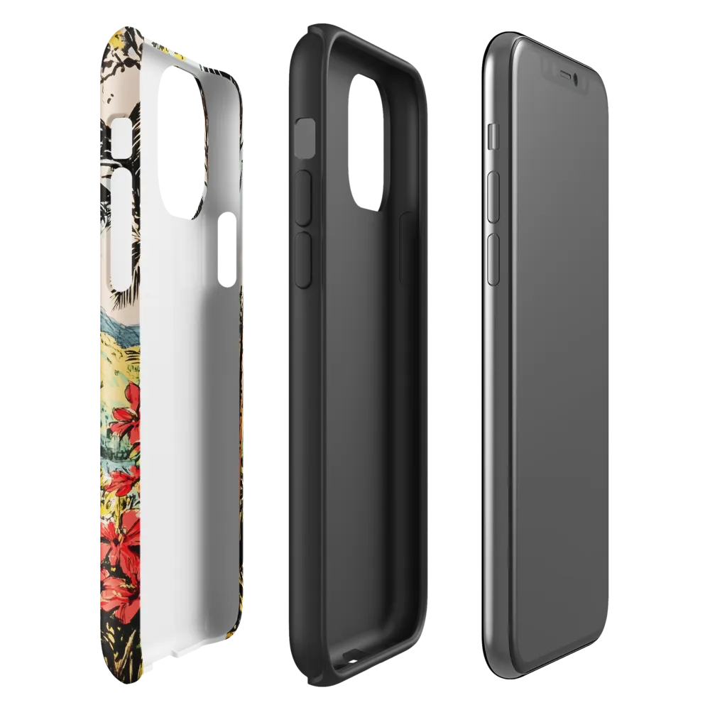 Tropical Serenity | Phone Case |  11 Pro | Tough Case | Glossy