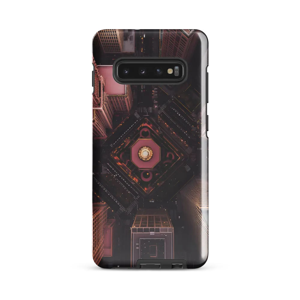 Urban Symphony: Aerial Views of the City | Phone Case |  S10 Plus | Tough Case | Glossy