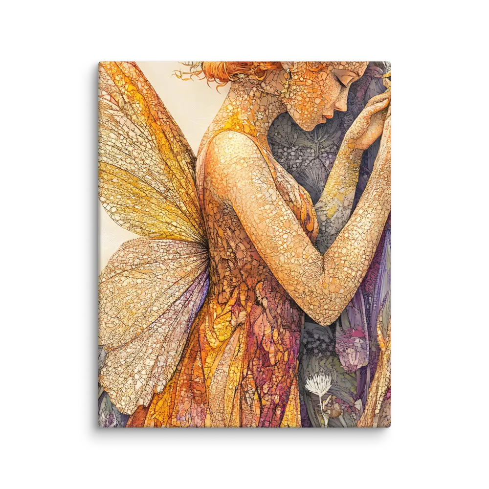 Whispers of the Frosted Meadow | Canvas | 16″×20″