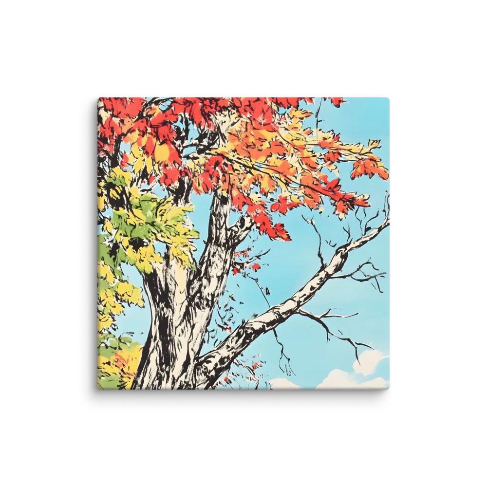 Autumn's Embrace | Canvas | 37″×37″