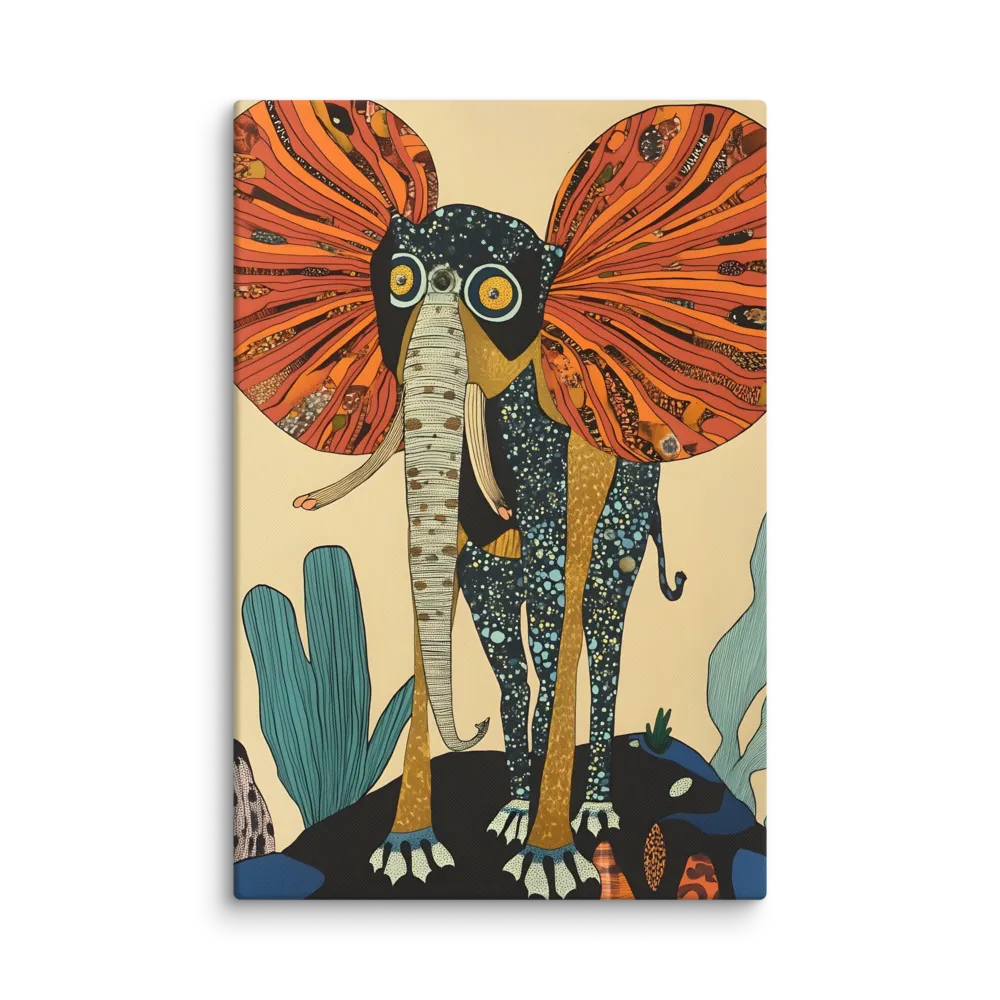 Whimsical Majesty: The Surreal Elephant