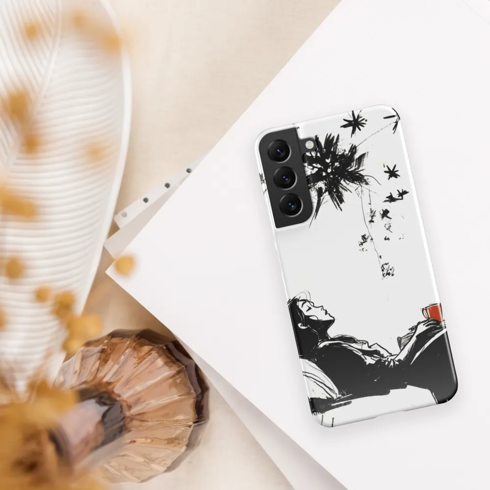 Contemplative Serenity | Phone Case |  S22 Plus | Snap Case | Glossy