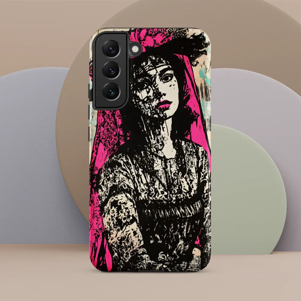 Veiled Beauty | Phone Case |  S22 Plus | Tough Case | Matte