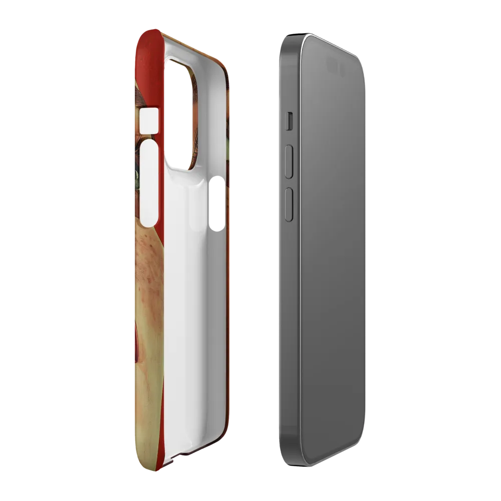 Red Intensity: A Portrait of Elegance