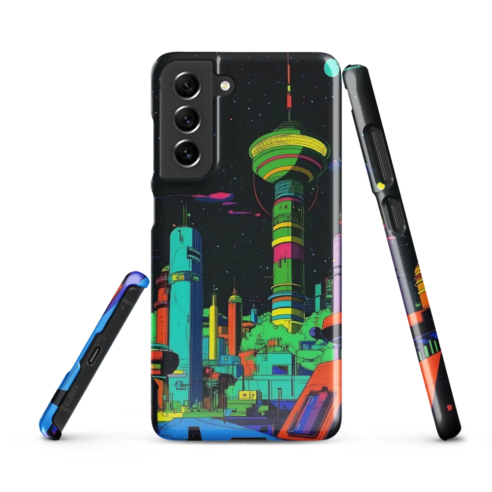 Neon Dreams: A Futuristic Cityscape