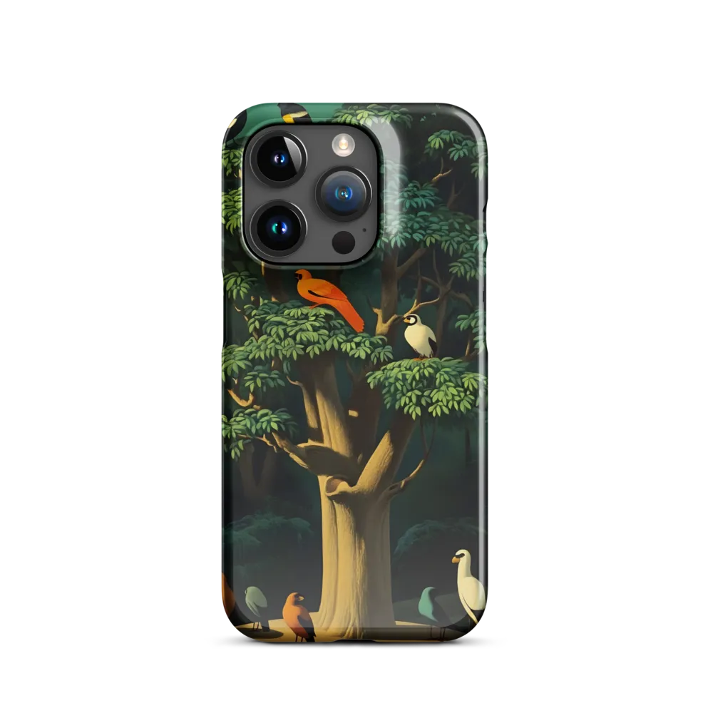 Harmony in Color: A Surreal Bird Symphony
