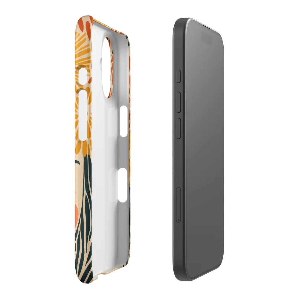Serenity in Bloom | Phone Case |  16 | Snap Case | Matte