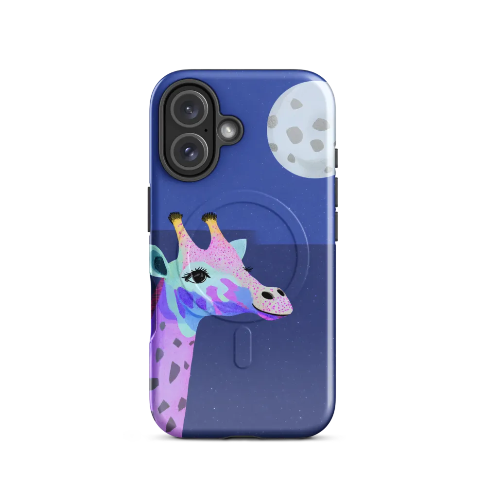 Whimsical Giraffe Under the Stars