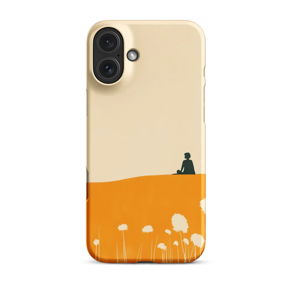 Quiet Contemplation | Phone Case |  16 Plus | Snap Case | Matte